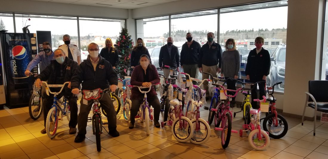 Marthaler Automotive donates bikes | News, Sports, Jobs - Vimarsana News